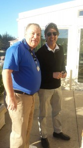 Ray Romano with VIP Representative   